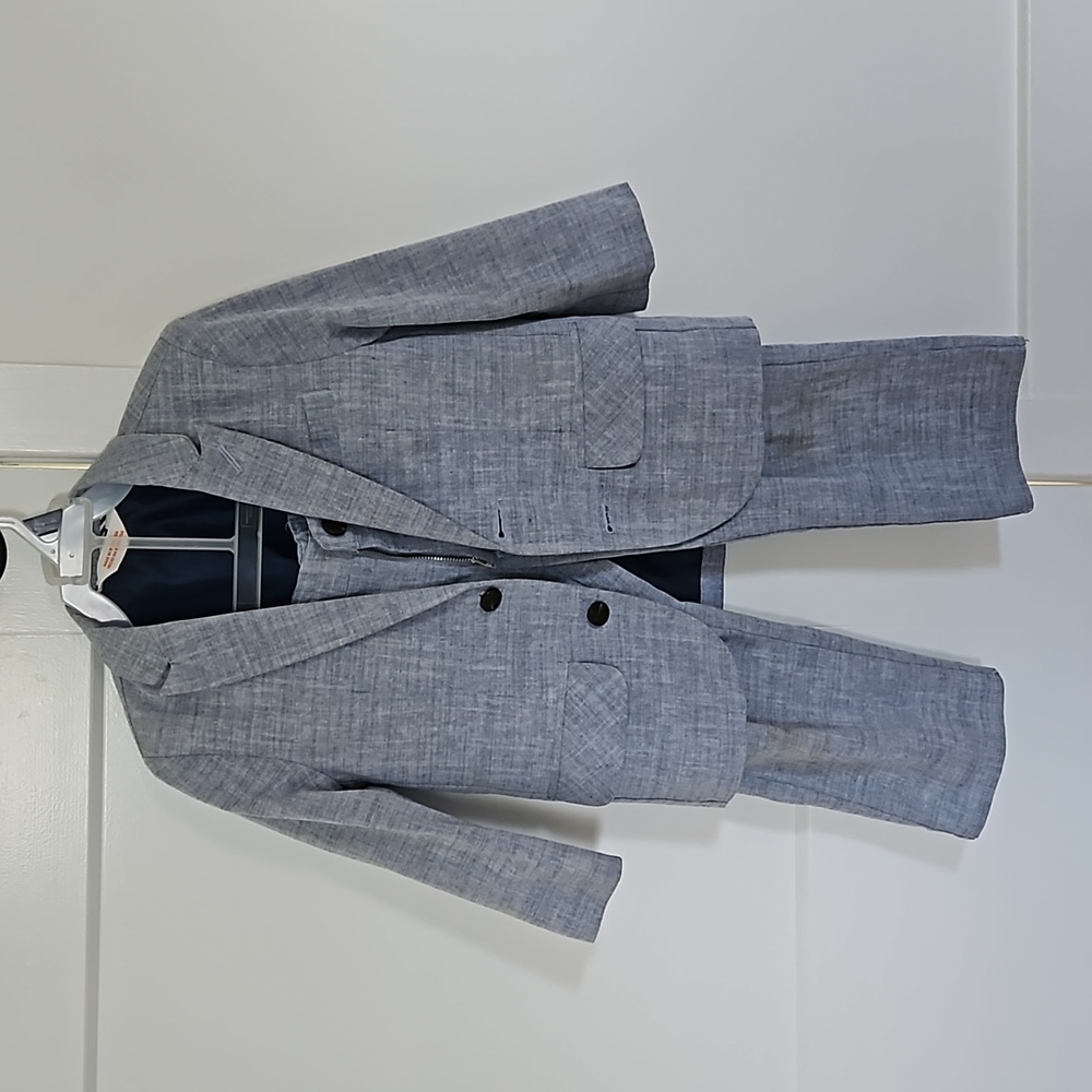 Cat & Jack boys size 4 light blue suit set